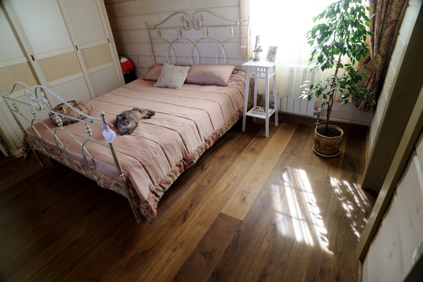 Massive Eiche - ein Boden für die Ewigkeit